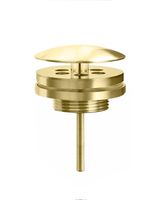 Nancy Low Fontein Afvoer Plug 5/4 Mat-Goud