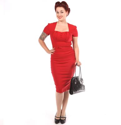 Charlotte Dress, Red-XXXXL | 47% korting Charlotte Dress, Red-XXXXL | 47% korting
