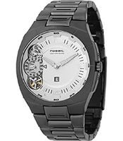 Horlogeband Fossil ME1015 Roestvrij staal (RVS) Zwart 22mm