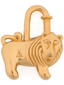 Hermès Pre-Owned breloque pour sac Lion Cadena (1997) - Or