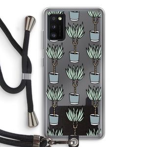 Boompje: Samsung Galaxy A41 Transparant Hoesje met koord