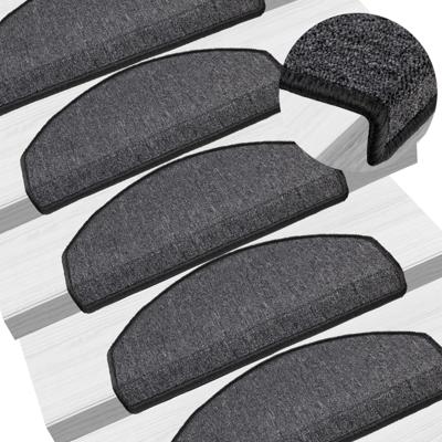 VidaXL Trapmatten 10 st 65x24x4 cm antracietkleurig