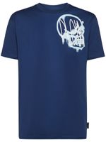 Philipp Plein t-shirt en coton à slogan imprimé - Bleu - thumbnail