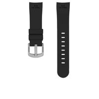 Horlogeband TW Steel TWB100 Rubber Zwart 24mm