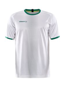 Craft 1910178 Progress 2.0 Graphic Jersey M - White/Team Green - S