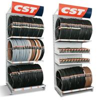 Cst bandenschap optie 3 met ruimte voor ongeveer 125 buiten- en 240 binnenbanden.