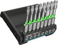 HAZET SmartHolder met 8 bits · lang 2304SH-13 · 1/4 inch (6,3 mm) zeskant massief · Binnen-TORX®-profiel · 8-delig · T10 - T40