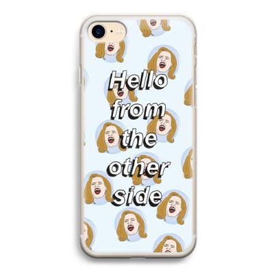 Hello: iPhone 7 Transparant Hoesje