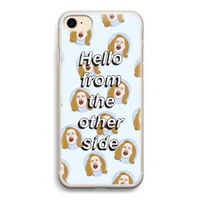 Hello: iPhone 7 Transparant Hoesje