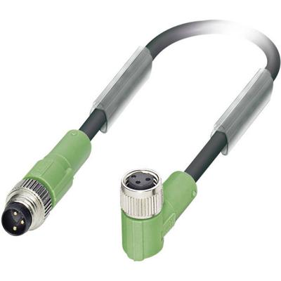 Phoenix Contact 1681949 Sensor/actuator connector, geassembleerd M8 Aantal polen (sensoren): 3 Stekker, recht, Bus, recht 30.00 cm 1 stuk(s)