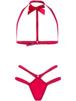 Maison Close ensemble top-culotte Le Petit Secret Harness - Rouge