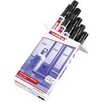 Edding edding 3000 4-30000-001 Permanent marker Zwart Watervast: Ja