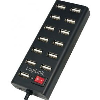 LogiLink UA0126 USB hub 13 poorten