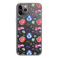 Bloemetjes: iPhone 11 Pro Transparant Hoesje