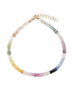 Roxanne First bracelet en or blanc 9ct à perles - Multicolore