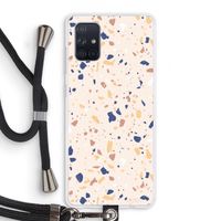 Terrazzo N°23: Samsung Galaxy A71 Transparant Hoesje met koord