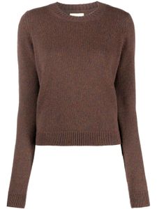 KHAITE pull Diletta en cachemire - Marron