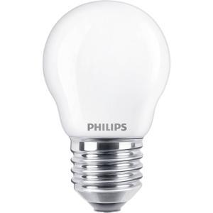 Philips Lighting 76345900 LED-lamp Energielabel E (A - G) E27 Kogel 2.2 W = 25 W Warmwit (Ø x l) 4.5 cm x 8 cm 1 stuk(s)