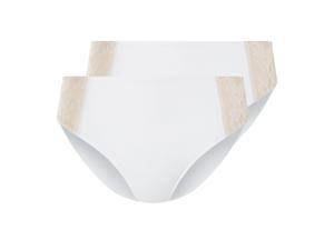 esmara 2 dames slips (Wit, M (40/42))