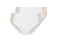 esmara 2 dames slips (Wit, M (40/42))