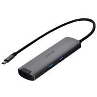 Unitek H1112F actieve HUB USB-C 5 Gbps, HDMI RJ-45 PD 100 W