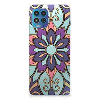 Motorola Moto G100 TPU Case Purple Flower