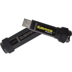 Corsair Flash Survivor Stealth 128 GB usb-stick CMFSS3B-128GB, USB 3.0