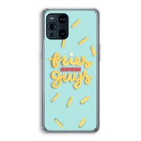 Always fries: Oppo Find X3 Transparant Hoesje