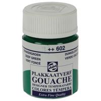 Talens plakkaatvef Extra Fijn flacon van 16 ml, donkergroen