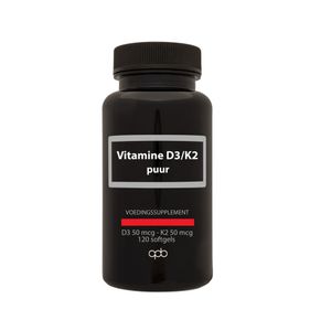 Vitamine D3 50mcg & K2 50mcg forte