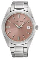 Seiko SUR523P1 staal zilverkleurig-roze, saffierglas 40,2 mm