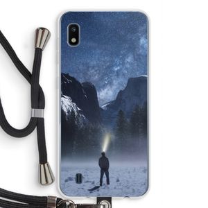 Wanderlust: Samsung Galaxy A10 Transparant Hoesje met koord