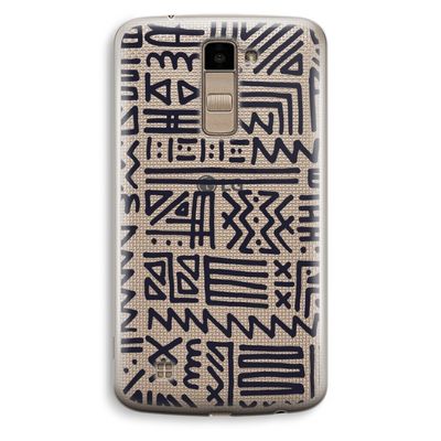 Marrakech print: LG K10 (2016) Transparant Hoesje