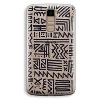 Marrakech print: LG K10 (2016) Transparant Hoesje