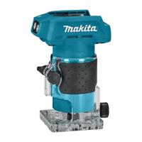 Accu-freesmachine Makita DRT52Z Blauw, Zwart