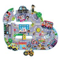 Kinderpuzzel Reig Busy City 11 Onderdelen