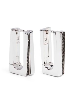 Tom Wood boucles d'oreilles Step Hoops en argent sterling