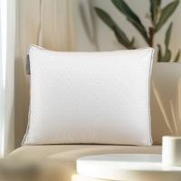 Hoofdkussen Hoteldream - Latex - Voor Rug- En Zijslaper - Vulling: 100% Microvezel en latex lagen - Dekbed-Discounter.nl