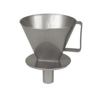 Bo-camp Koffiefilter Met Tuit Koffiezetter Zilver