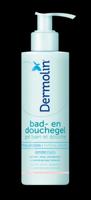 Dermolin Bad en douchegel CAPB vrij 200 Milliliter