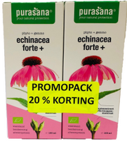 Purasana Echinacea Forte+ Druppels Duoverpakking - thumbnail