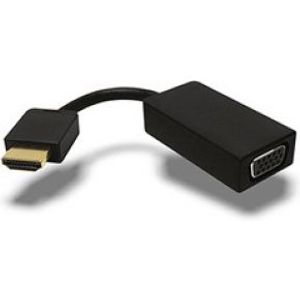 ICY BOX IB-AC502 VGA (D-Sub) HDMI Type A (Standaard) Zwart