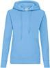 Fruit Of The Loom F409 Ladies´ Classic Hooded Sweat - Sky Blue - XS