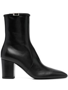 Saint Laurent bottines Joelle 70 mm en cuir - Noir