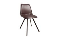 Retro stoel AMSTERDAM STOEL antiek bruin design klassieker - 36343 - thumbnail