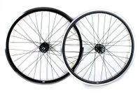 Weinmann DP18 Fixed Gear Wielset - Zwart CNC Weinmann DP18 Fixed Gear Wielset - Zwart CNC