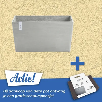 Bak paris l60b26h40cm witgrijs