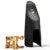D'Addario Woodwinds HTS1G H-Ligature & Cap voor tenorsaxofoon (hardrubberen mondstukken), Goud D'Addario Woodwinds HTS1G H-Ligature & Cap voor tenorsaxofoon (hardrubberen mondstukken), Goud