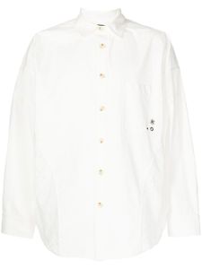 FIVE CM chemise à design à empiècements - Blanc