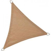 Schaduwdoek driehoek 3.6 meter zand - thumbnail